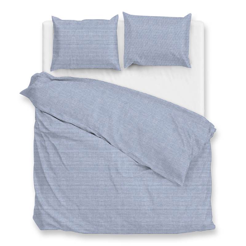Zohome Striscia di Lino housse de couette