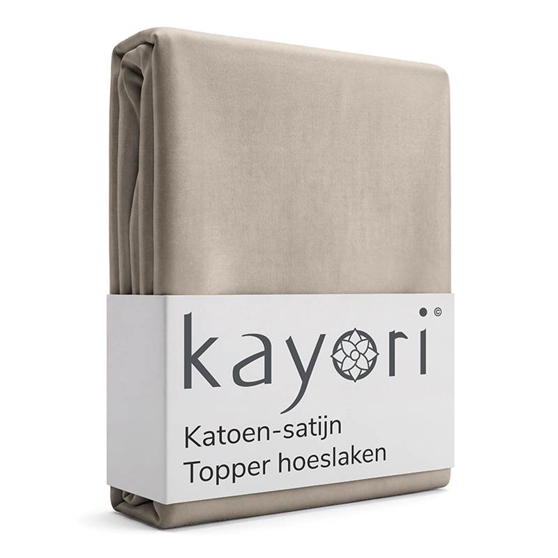 Kayori Saya drap-housse surmatelas satin