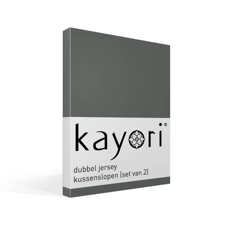 Kayori Saiko taies d’oreiller double jersey (lot de 2)