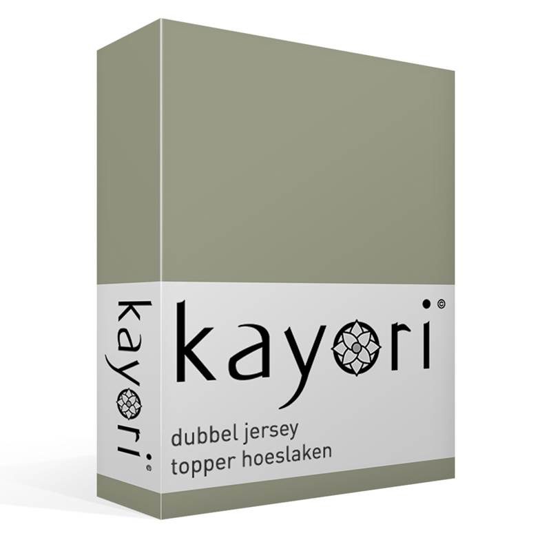 Kayori Saiko drap-housse surmatelas double jersey stretch