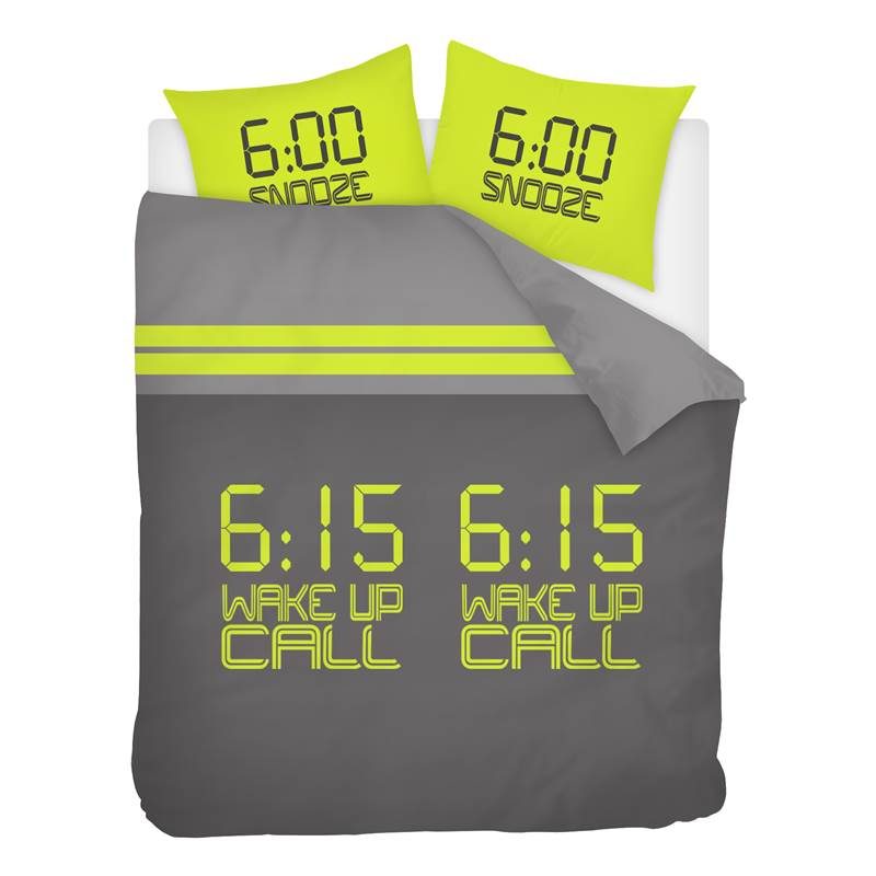 Snoozing Dick housse de couette en flanelle