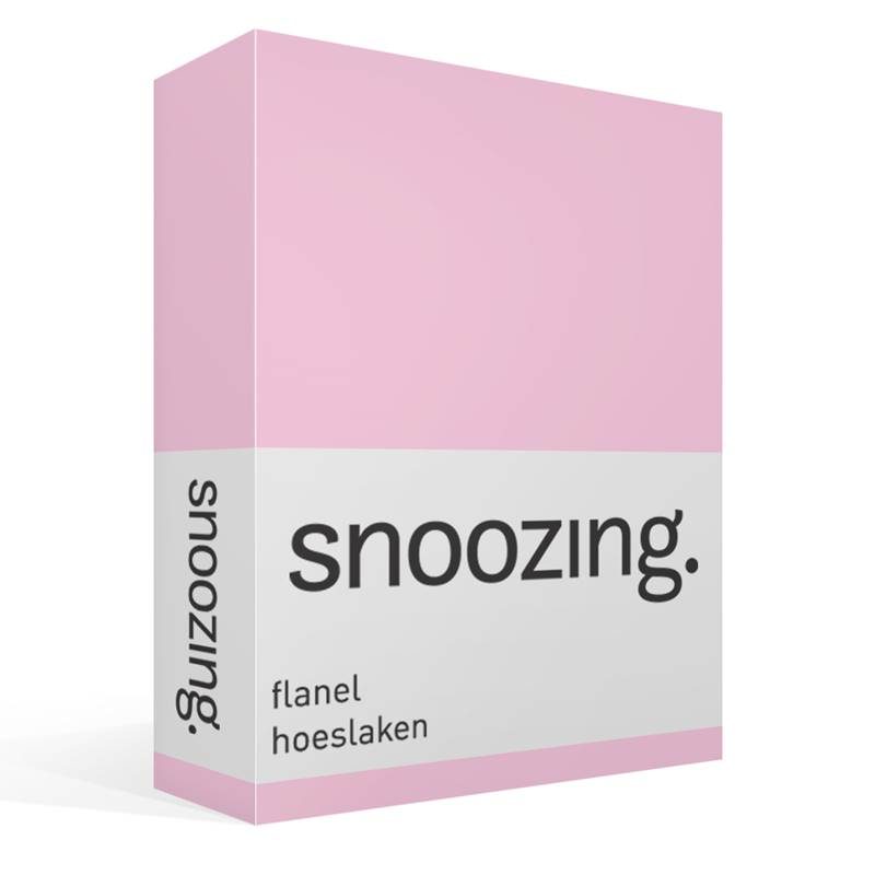 Snoozing drap-housse flanelle