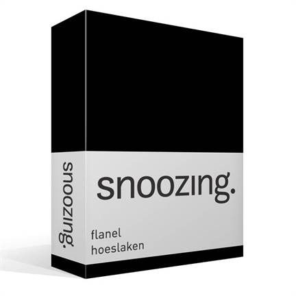 Snoozing drap-housse flanelle