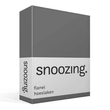 Snoozing drap-housse flanelle