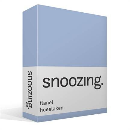 Snoozing drap-housse en flanelle