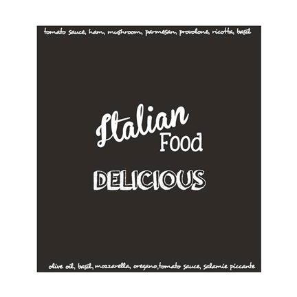 DDDDD Italian Food Essuie-mains