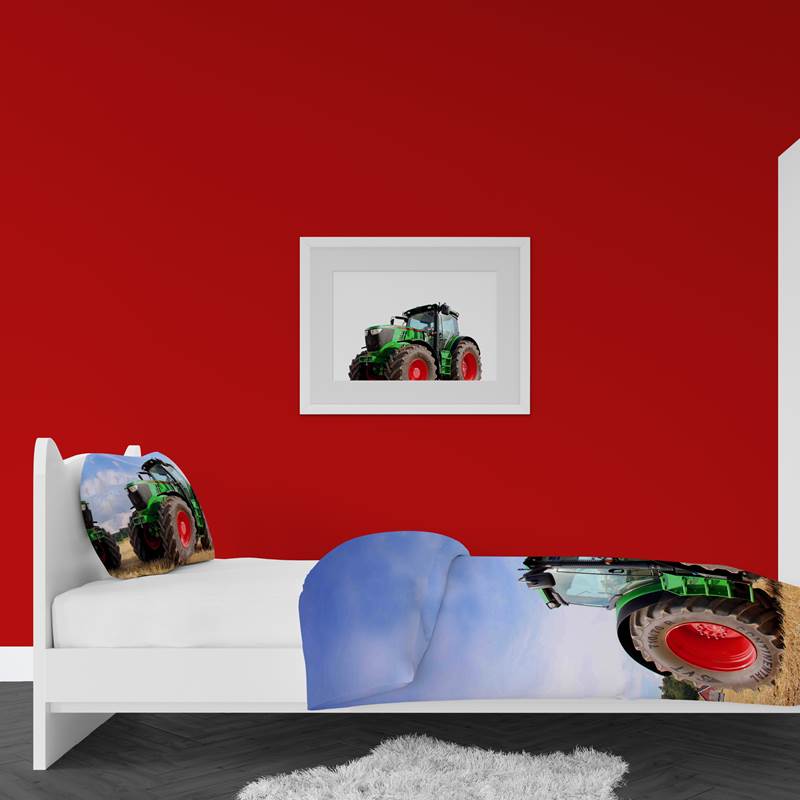Snoozing Tractor housse de couette