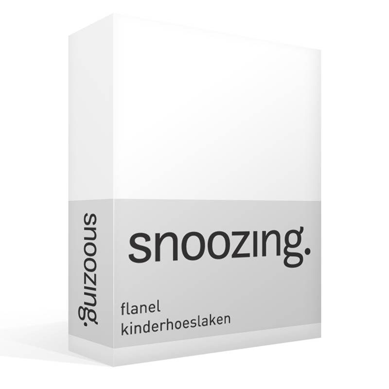 Snoozing drap-housse enfant flanelle