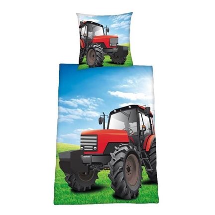 Tractor housse de couette en flanelle
