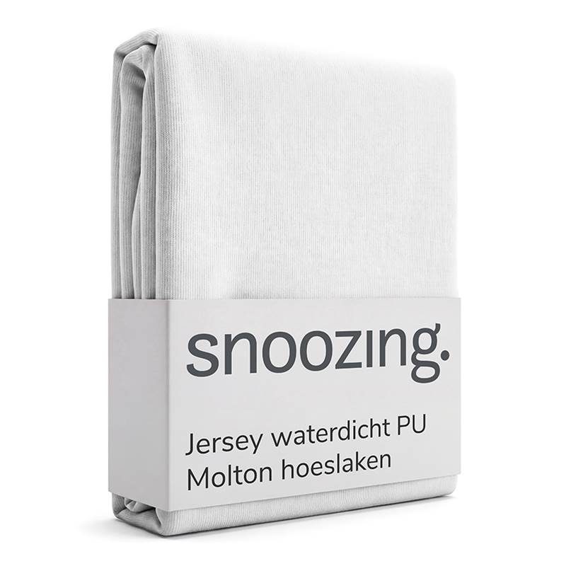 Snoozing drap-housse en jersey enduite polyuréthane imperméable