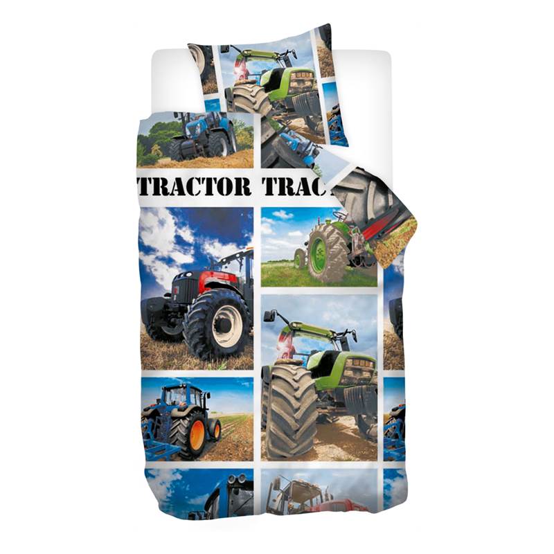 Snoozing Tracteur housse de couette