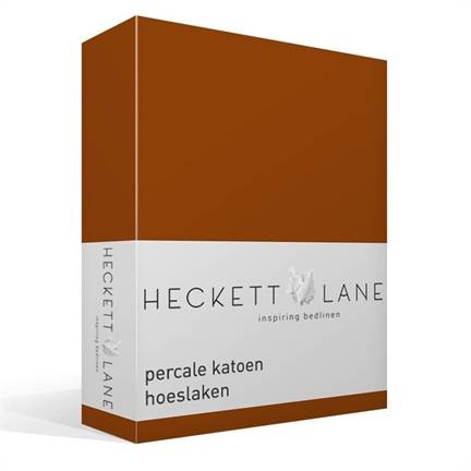 Heckettlane drap-housse en percale de coton