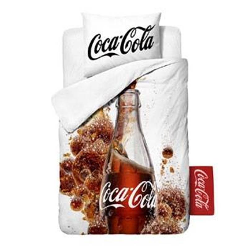 Coca Cola housse de couette en flanelle