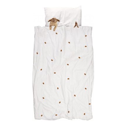 SNURK Amis Poilus housse de couette en flanelle