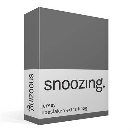 Snoozing drap-housse grand bonnet jersey