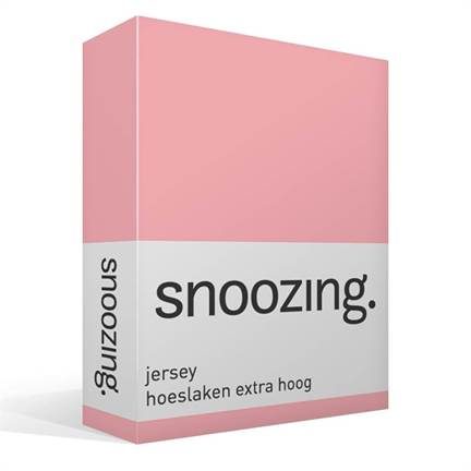 Snoozing drap-housse grand bonnet jersey