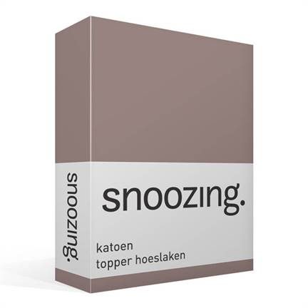 Snoozing drap-housse surmatelas coton