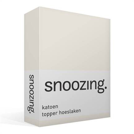 Snoozing drap-housse surmatelas coton