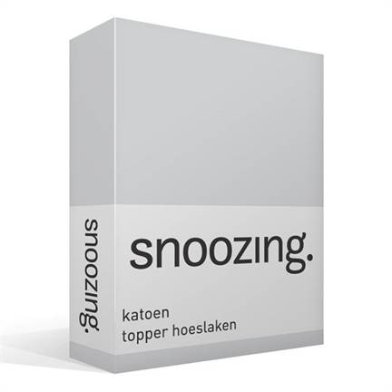 Snoozing drap-housse surmatelas coton 57 fils