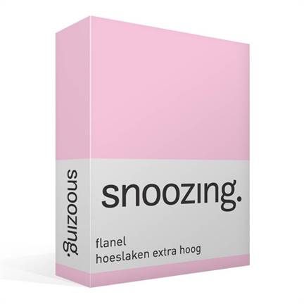 Snoozing drap-housse grand bonnet flanelle