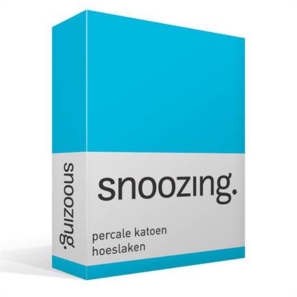 Snoozing drap-housse percale