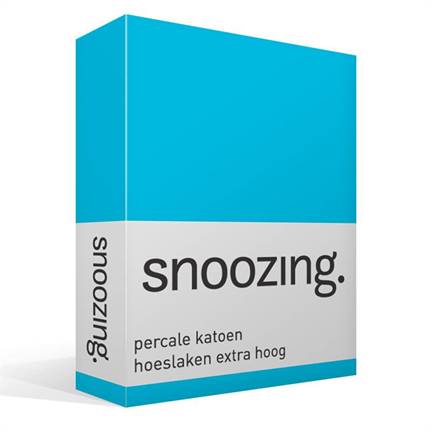 Snoozing drap-housse grand bonnet percale