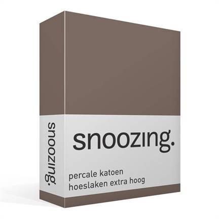Snoozing drap-housse grand bonnet percale