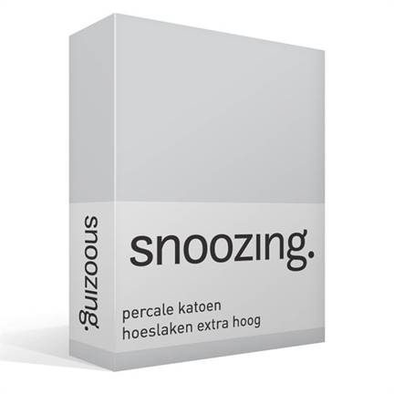 Snoozing drap-housse grand bonnet percale