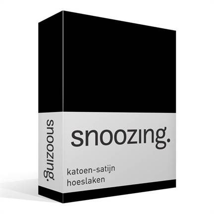 Snoozing drap-housse satin