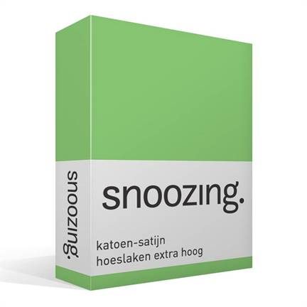 Snoozing drap-housse grand bonnet satin