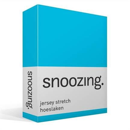 Snoozing drap-housse jersey stretch