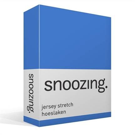 Snoozing drap-housse jersey stretch