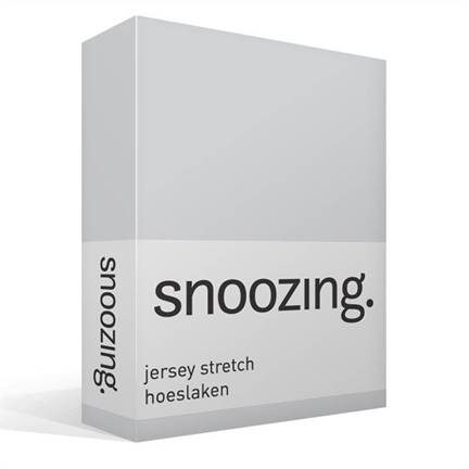 Snoozing drap-housse jersey stretch