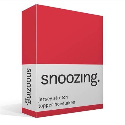 Snoozing drap-housse surmatelas jersey stretch