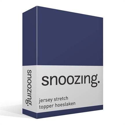 Snoozing drap-housse surmatelas jersey stretch