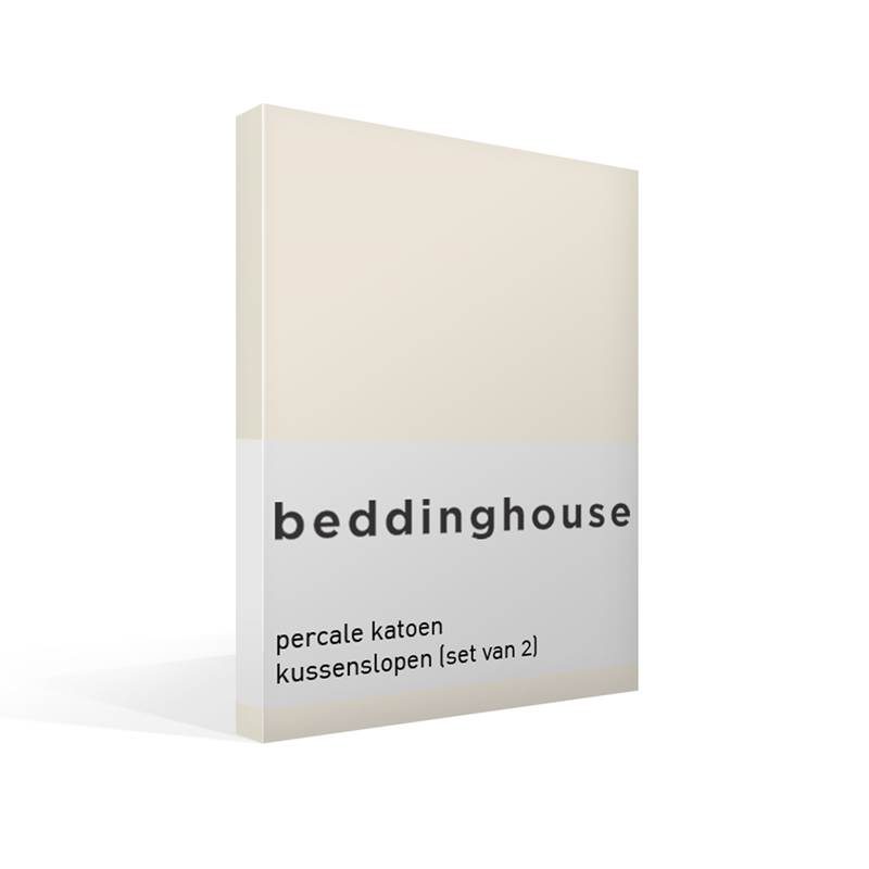 Beddinghouse taies d'oreiller percale (lot de 2)