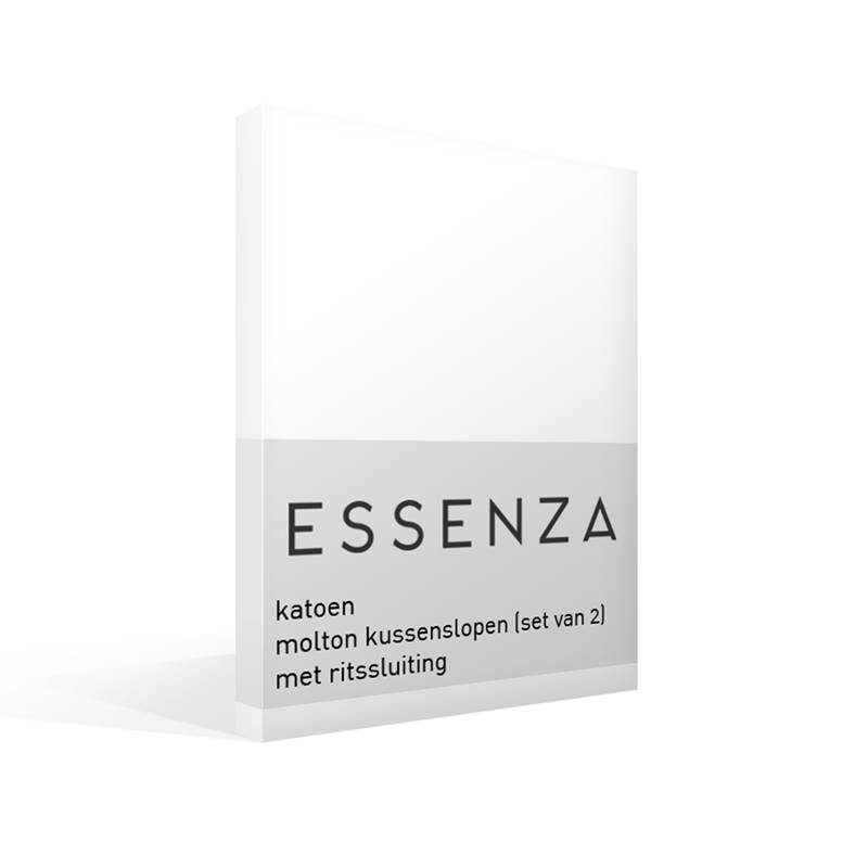 Essenza taies d'oreiller molleton coton (lot de 2)