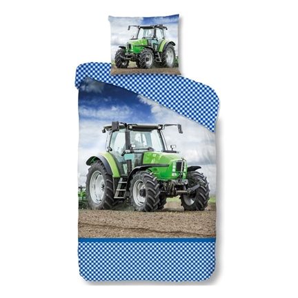 Good Morning Tracteur housse de couette enfant