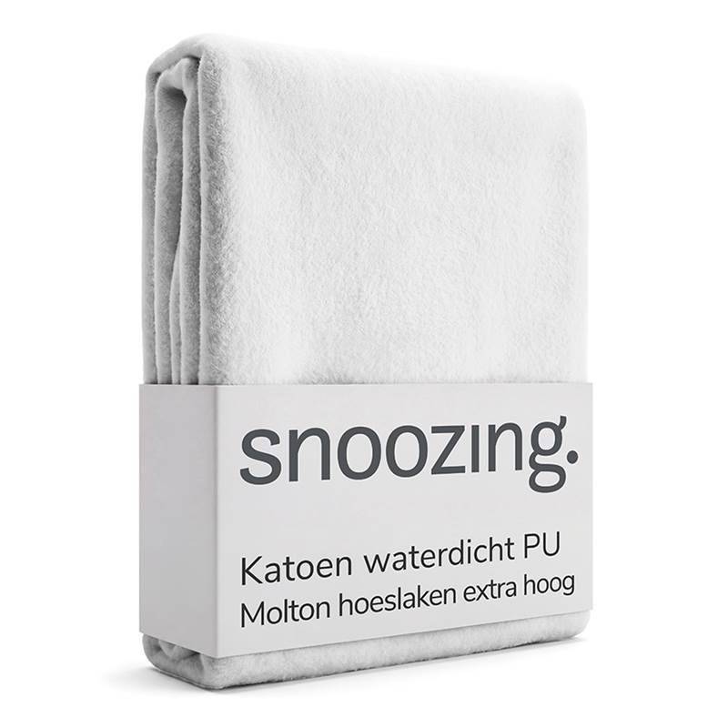 Snoozing protège-matelas molleton coton PU imperméable grand bonnet