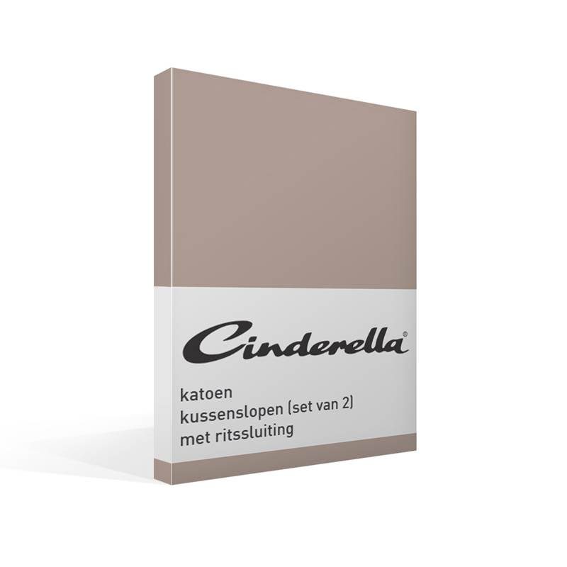 Cinderella taies d’oreiller coton 57 fils (lot de 2)