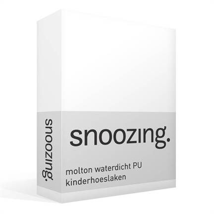 Snoozing drap-housse molleton coton PU imperméable pour lit d'enfant