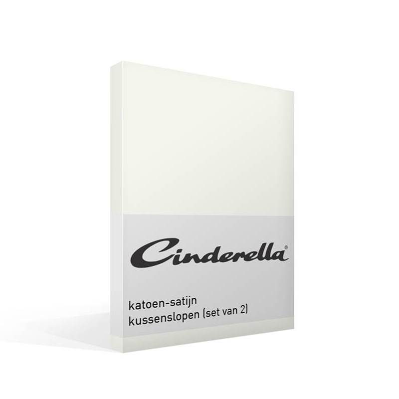 Cinderella taies d'oreiller satin (lot de 2)