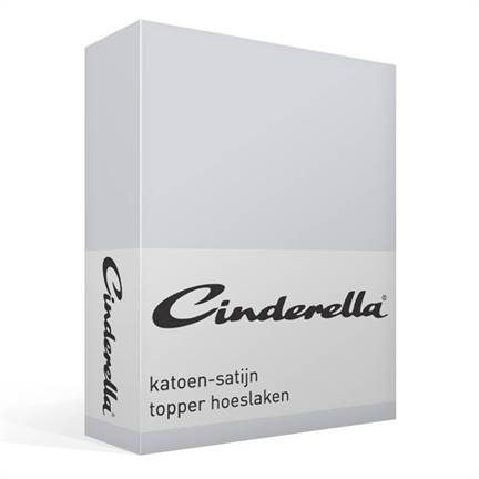 Cinderella drap-housse surmatelas satin
