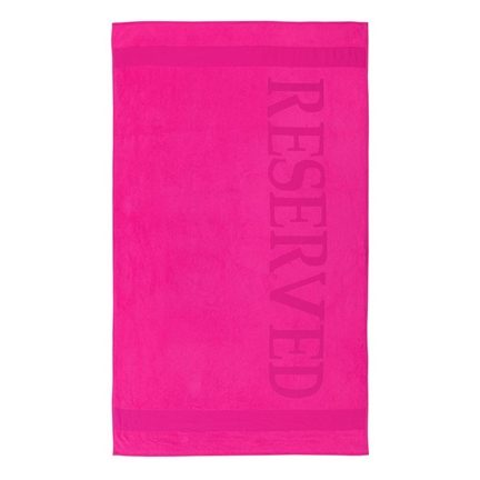 Reserved serviette de plage