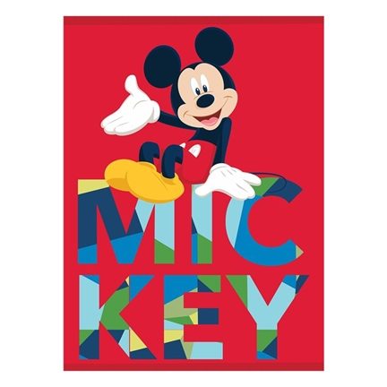 Disney Mickey Mouse plaid polaire