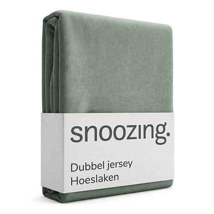Snoozing drap-housse double jersey
