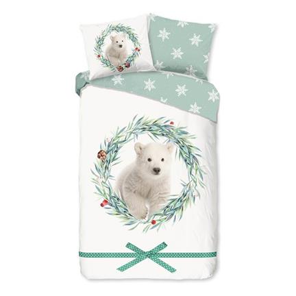 Good Morning Ourson Polaire housse de couette en flanelle