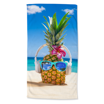 Good Morning Ananas serviette de plage