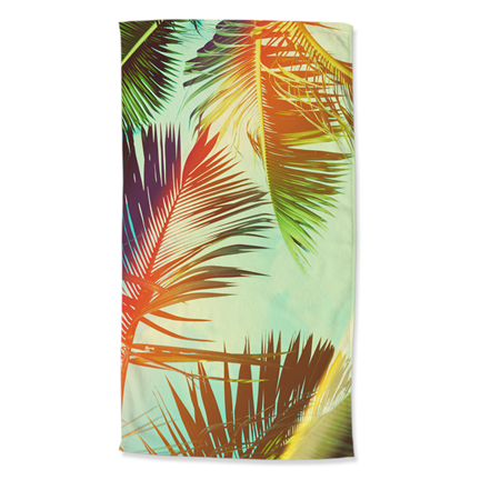 Good Morning Palmiers serviette de plage - thumbnail_01