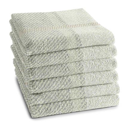 DDDDD Madras essuie-mains (lot de 6)